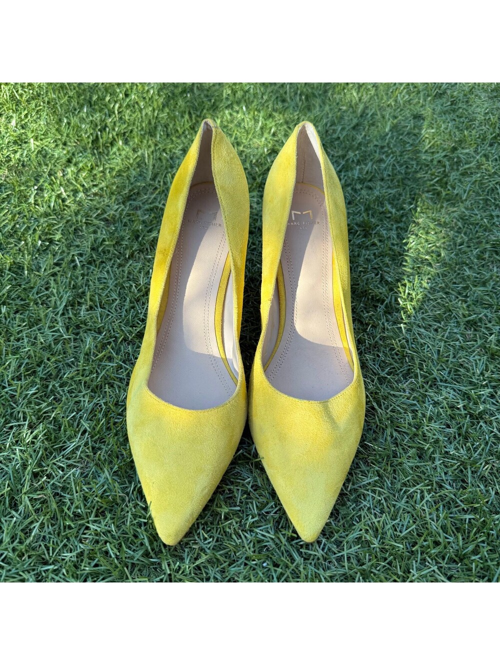 Marc Fisher LTD Zala Pointed Toe Block Heel Pumps